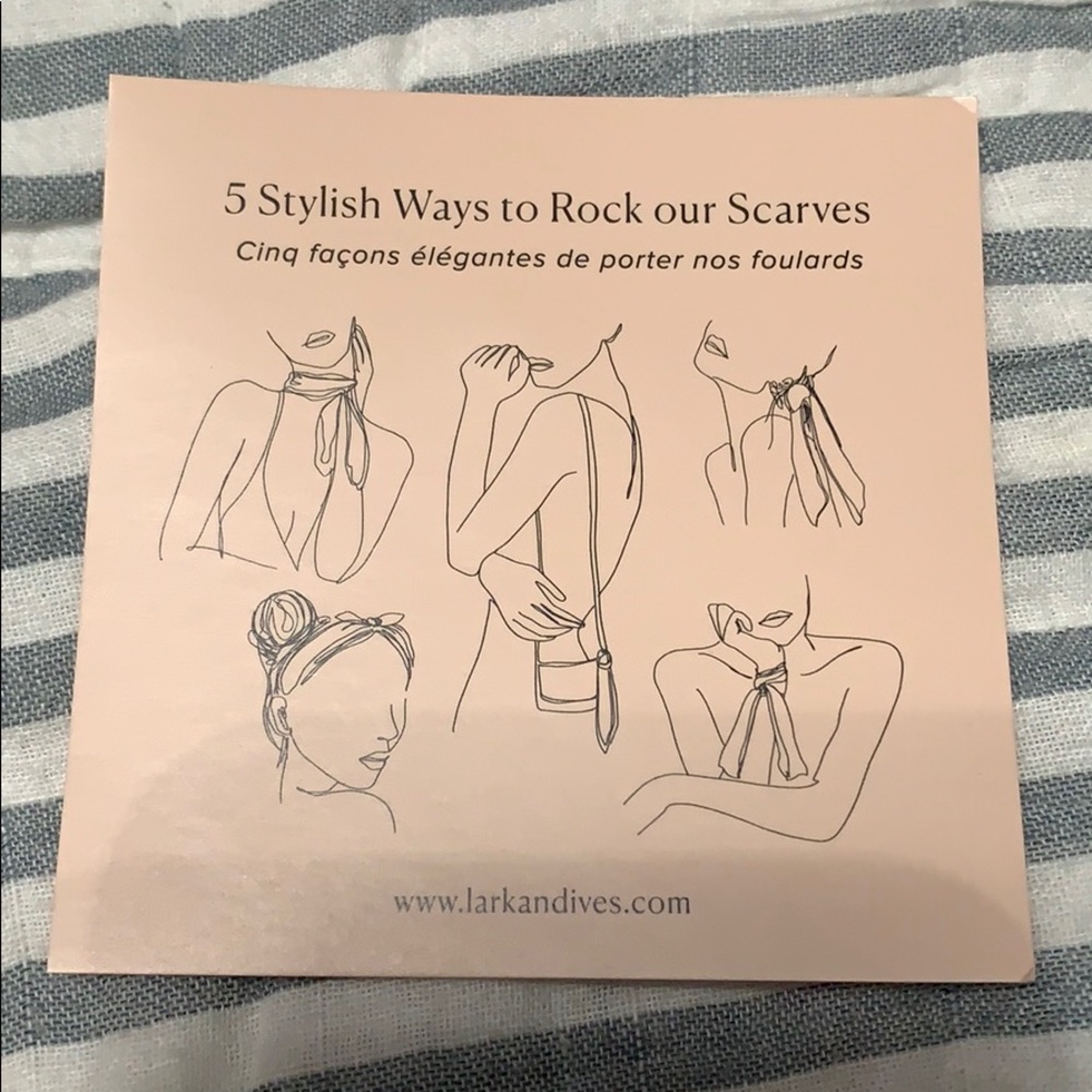 Hair scarf set - Picture 3 of 4